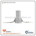 stainless steel screw hydraulic quick coupling